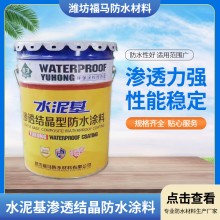 水泥基滲透結晶防水涂料透明防水膠衛(wèi)生間外墻一刷止漏裂縫防水